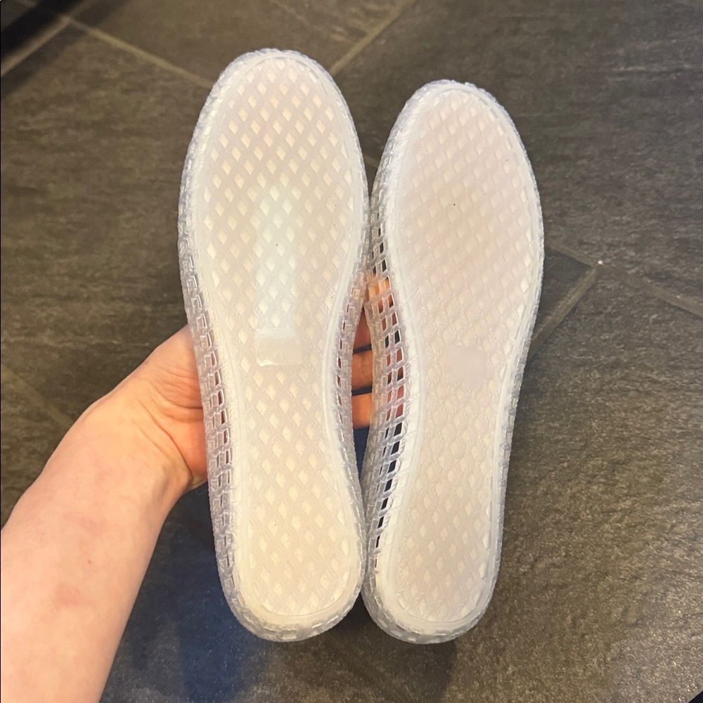 Zara Clear Mesh Ballet Flats - Picture 4 of 5
